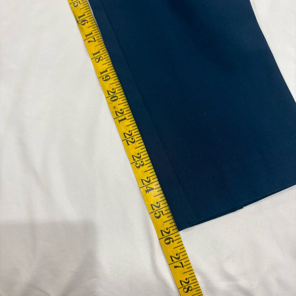 Theory Navy Slim Women’s Dress Pants Made in USA. - Picture 7 of 10